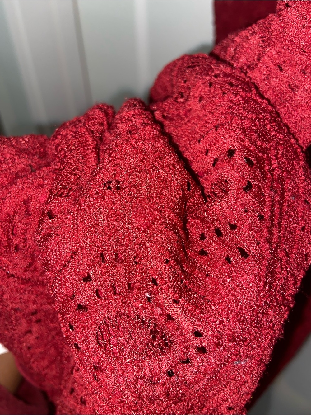 Forever 21 Burgundy Lace Mini Dress - Picture 11 of 11